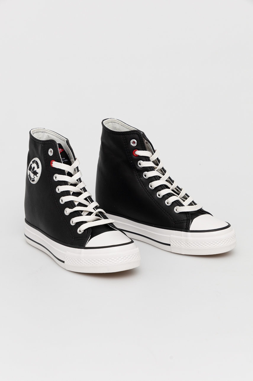 

Кеды Lee Cooper женское цвет чёрный