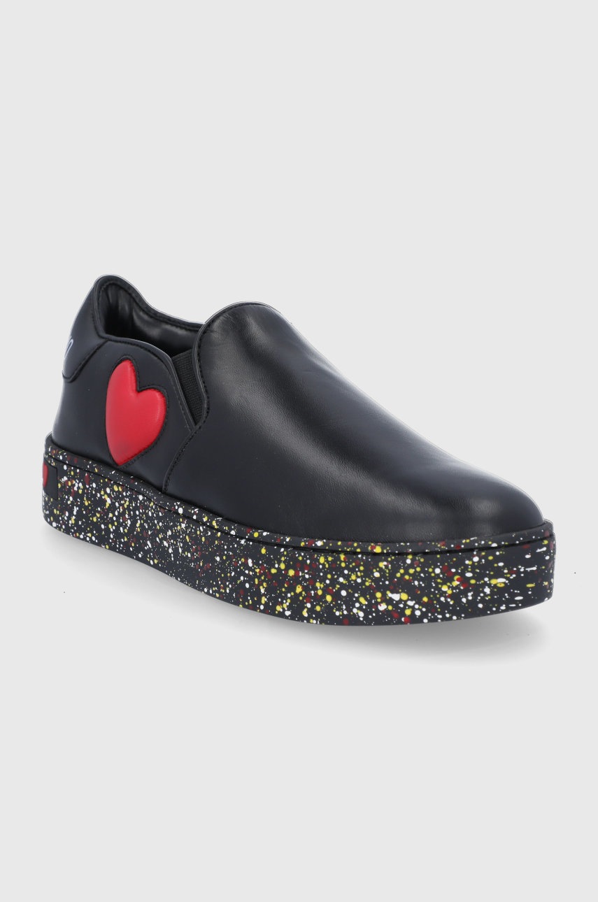 

Ботинки Love Moschino цвет чёрный на платформе