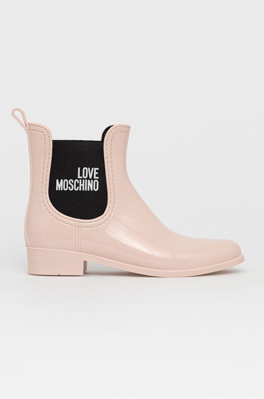 Love Moschino Cizme femei, culoarea roz, answear.ro imagine noua 2022
