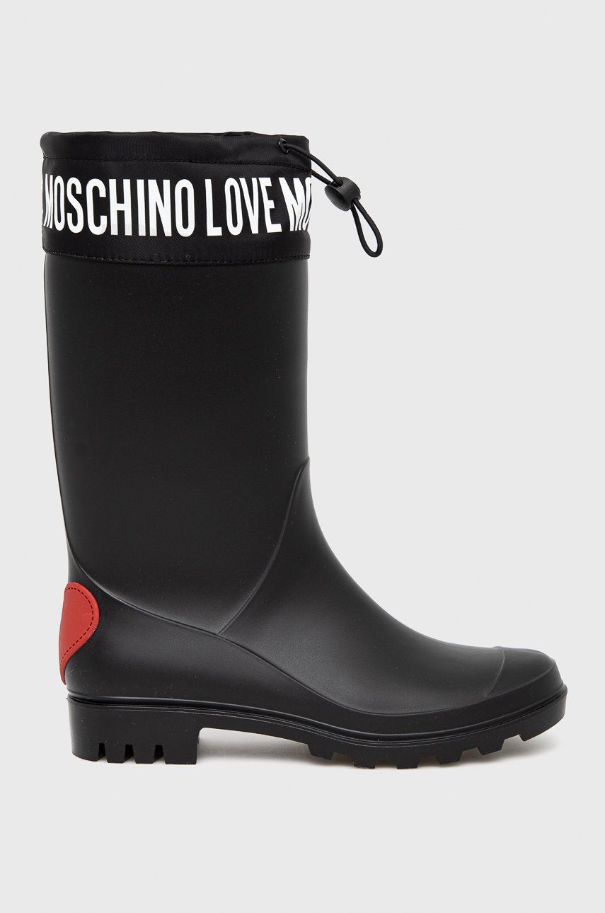 Love Moschino Cizme femei, culoarea negru answear.ro imagine 2022 13clothing.ro