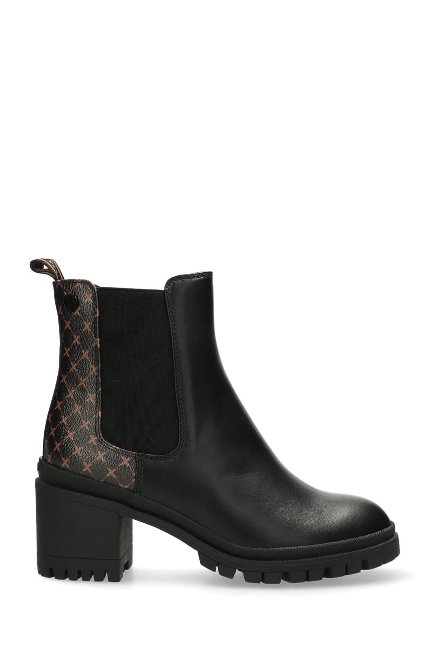 Mexx cizme danella femei, culoarea negru, cu toc drept