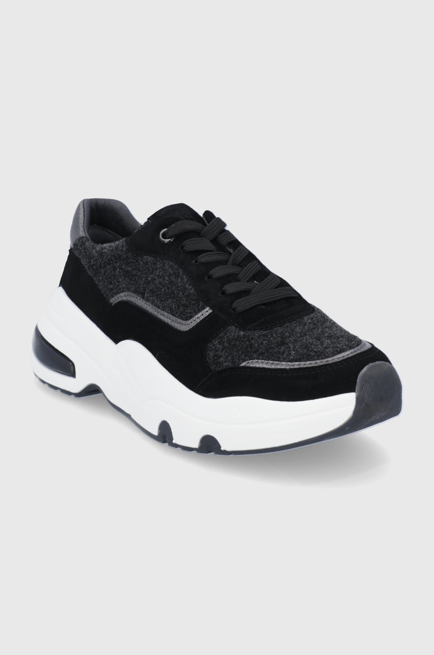 

Черевики Marc O'Polo колір чорний на платформі