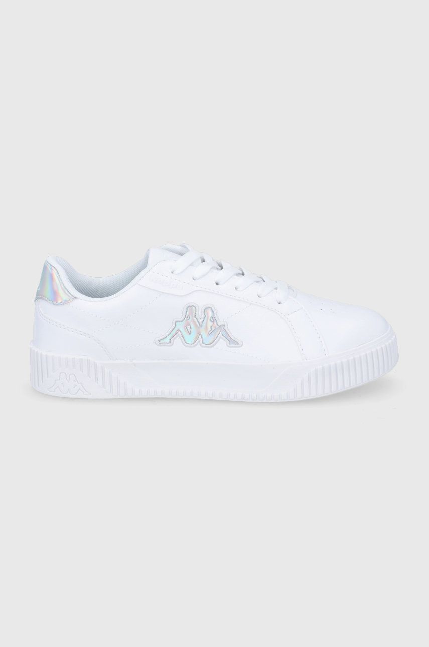 Kappa Pantofi culoarea alb, cu platformă answear.ro imagine megaplaza.ro