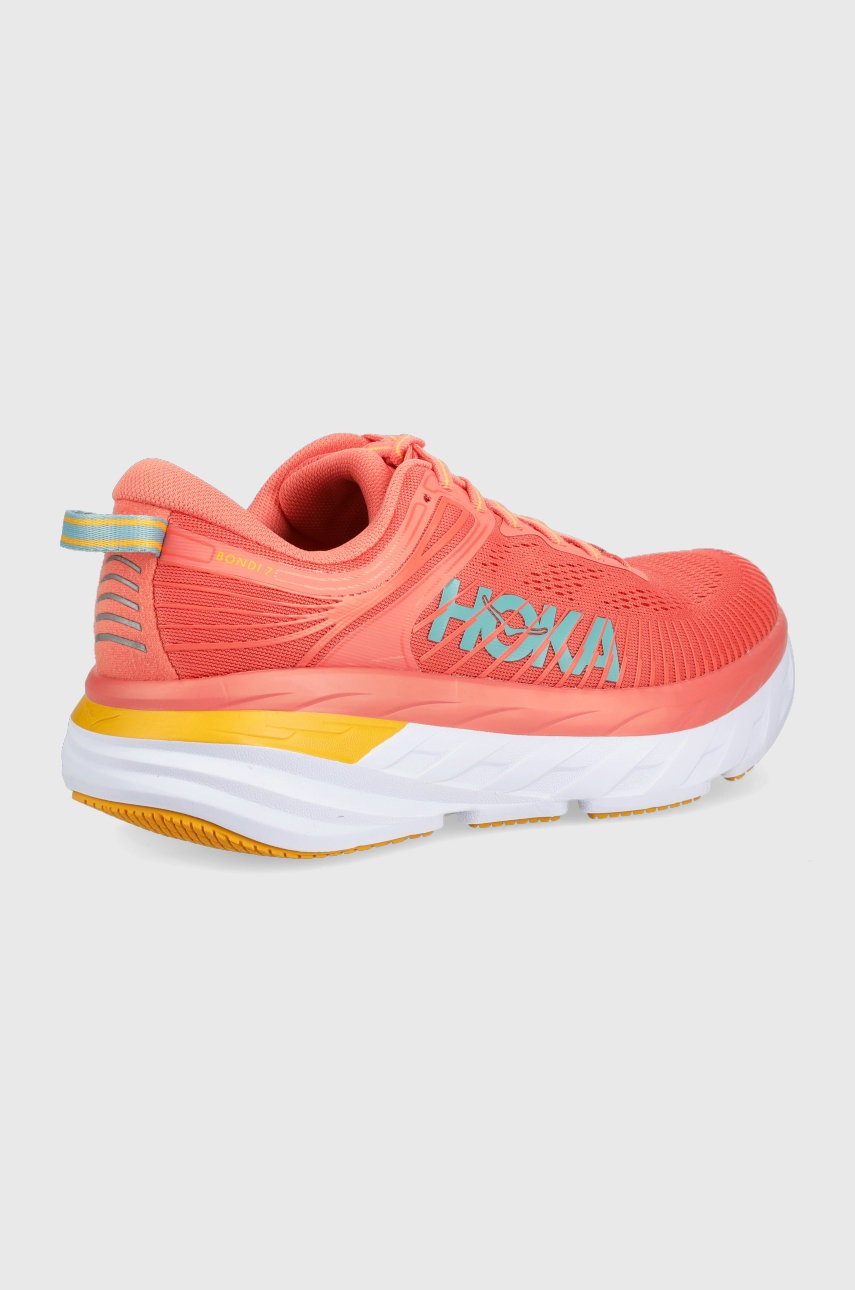 

Бігові кросівки Hoka One One Bondi 7 колір помаранчевий на плоскому ходу