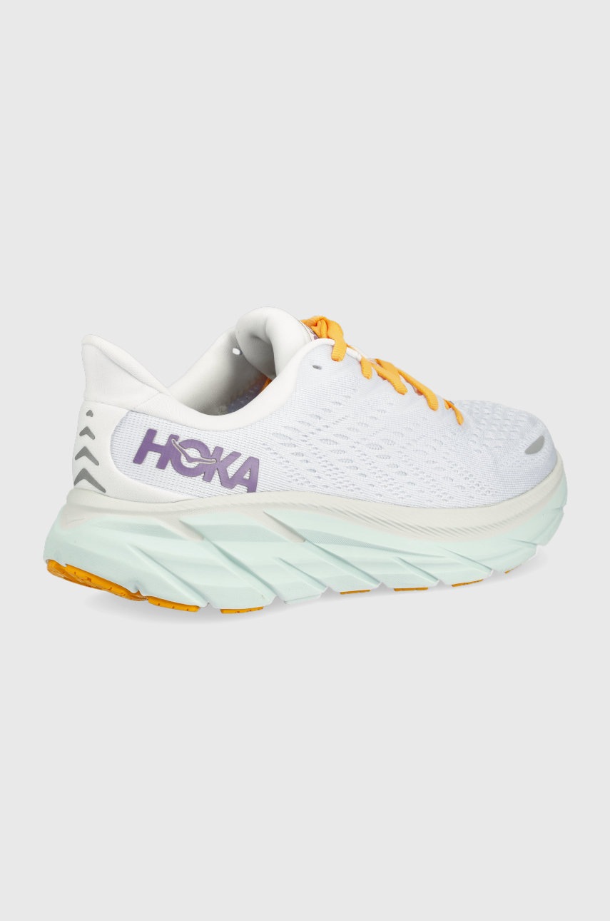 

Черевики Hoka One One Clifton 8 колір білий на плоскому ходу