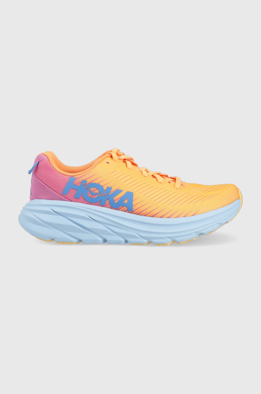 Hoka One One pantofi de alergat RINCON 3 culoarea portocaliu