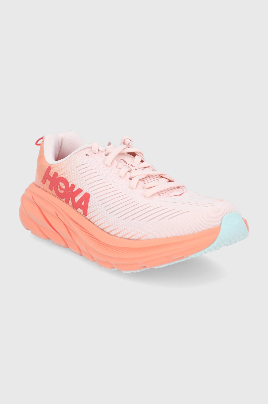 

Ботинки Hoka One One цвет оранжевый на плоском ходу
