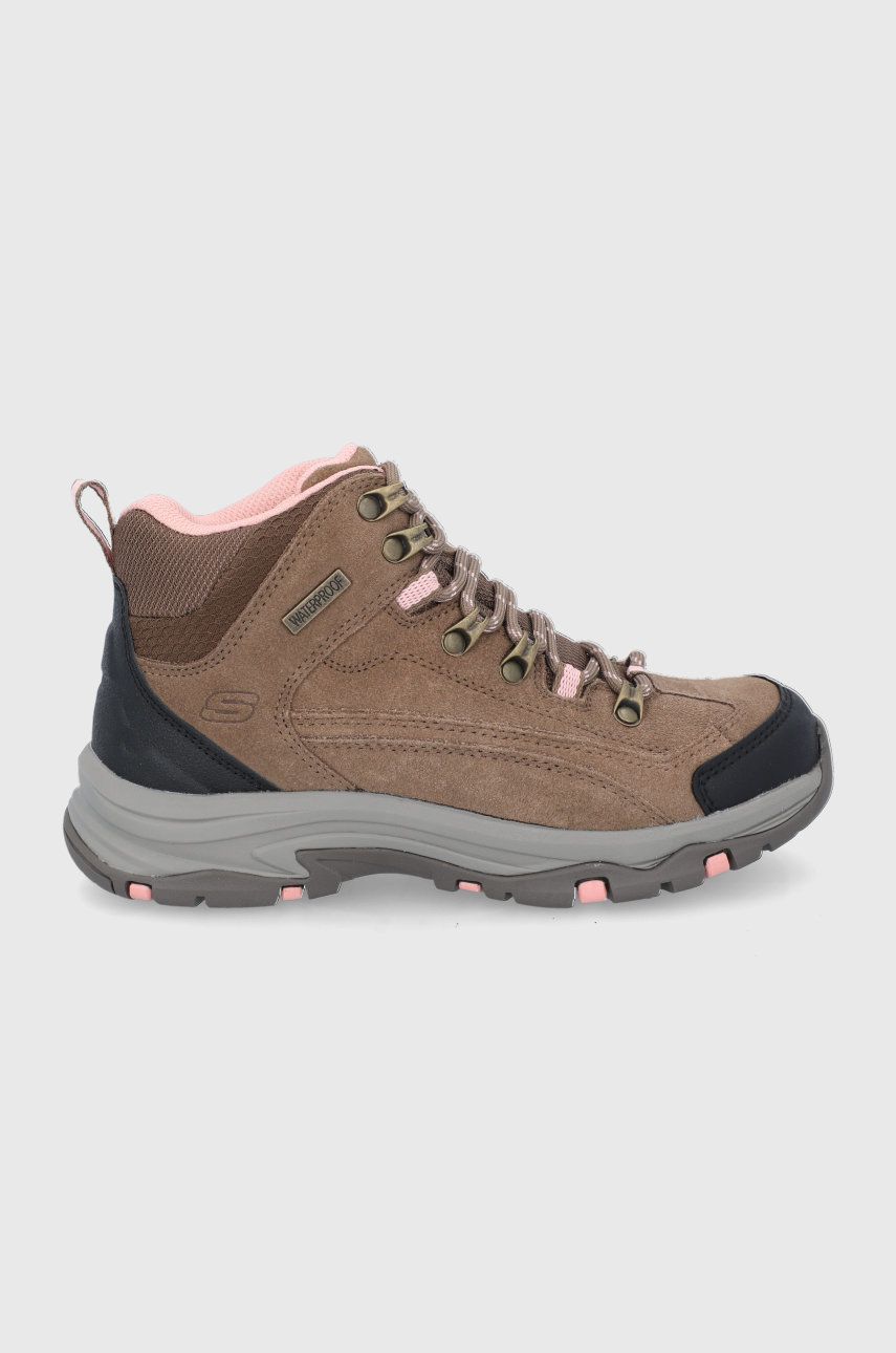 Skechers Pantofi femei, culoarea maro answear.ro imagine noua gjx.ro
