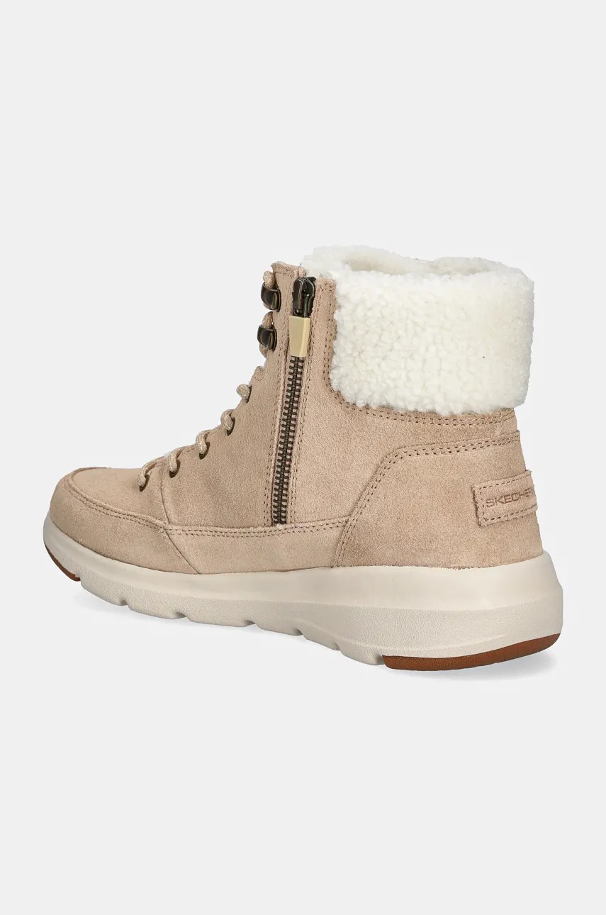 Skechers velúr hócipő bézs termék 2. képe
