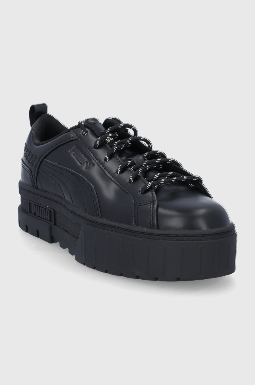 

Кожаные ботинки Puma Puma X Dua Lipa 388013 цвет чёрный на платформе