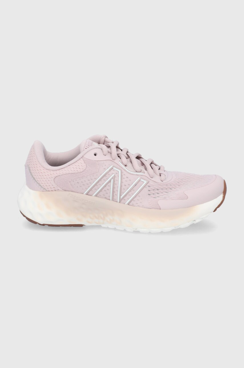 New balance pantofi wevozcn1 culoarea roz, cu toc plat