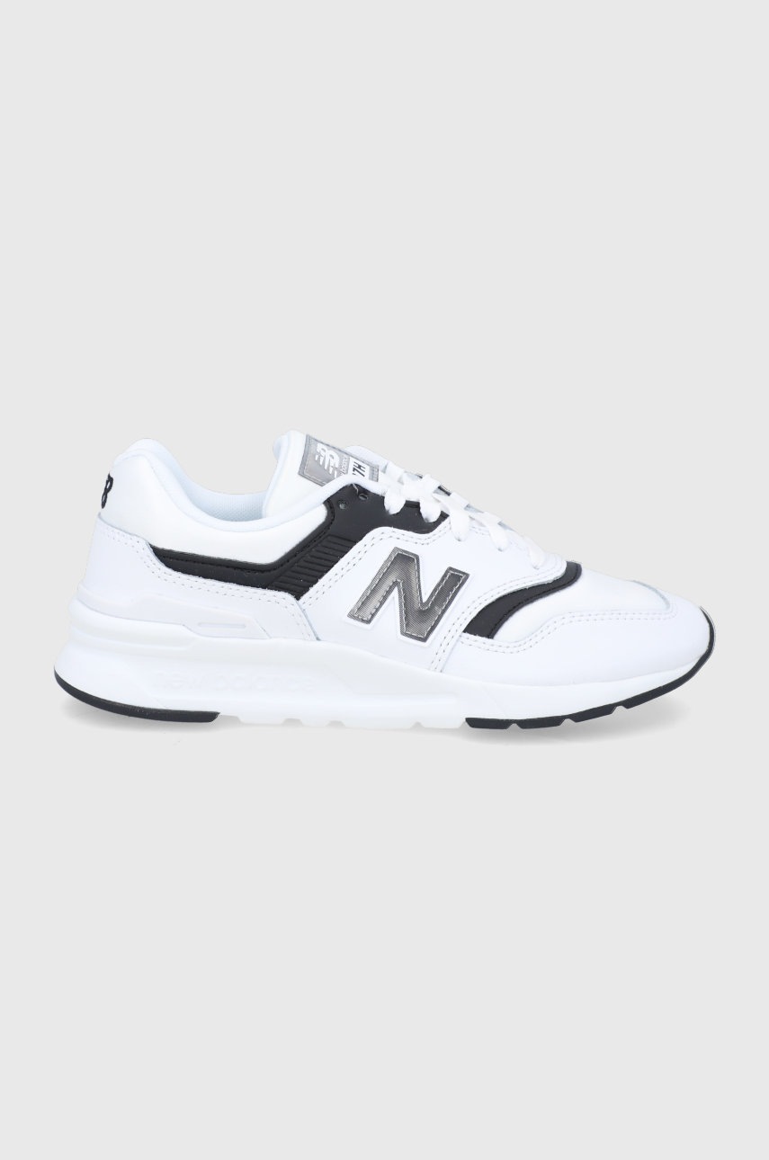 

Обувки New Balance CW997HSS в бяло с равна подметка, Бял