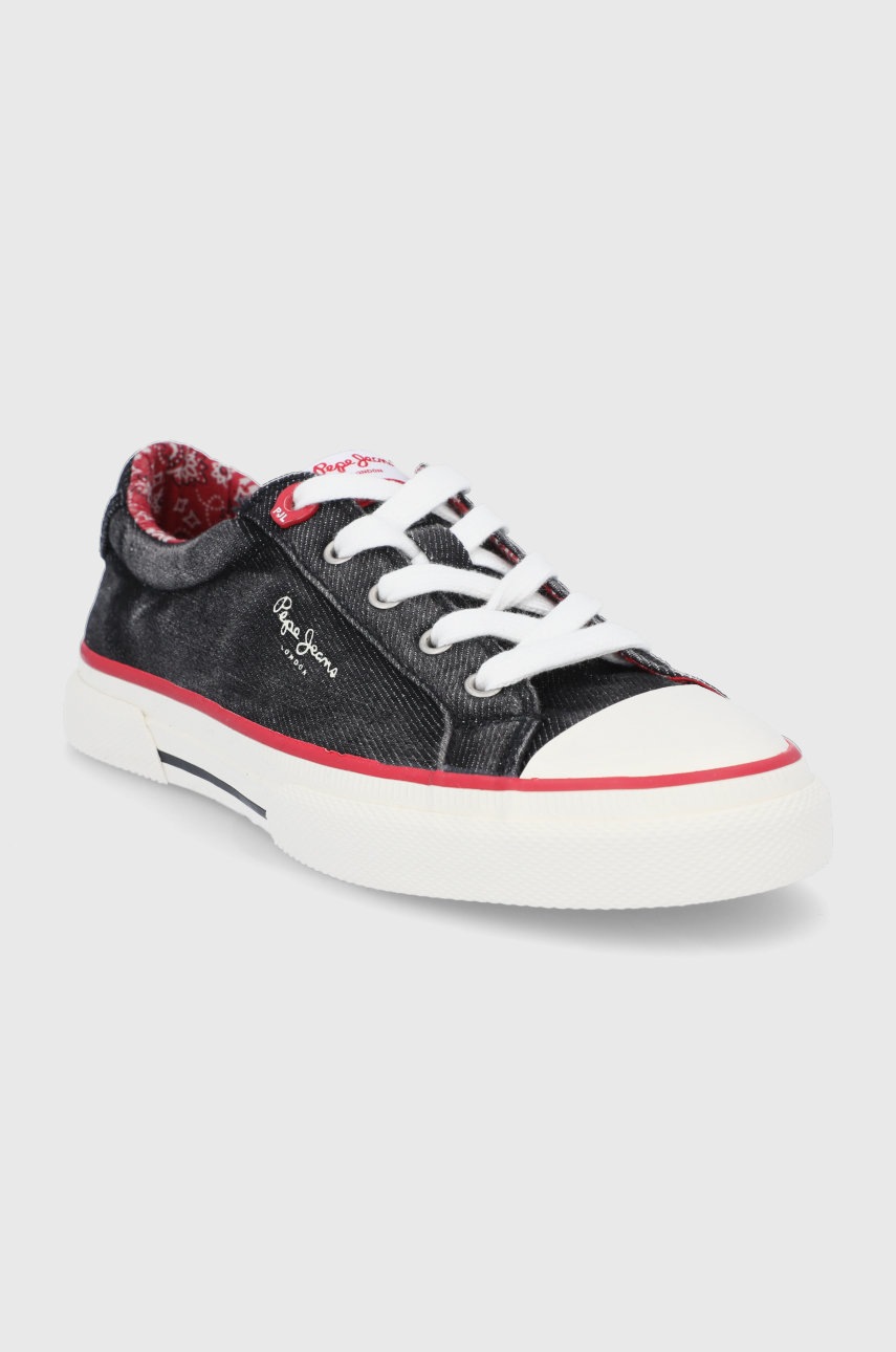 

Черевики Pepe Jeans Kenton Origin жіночі колір чорний