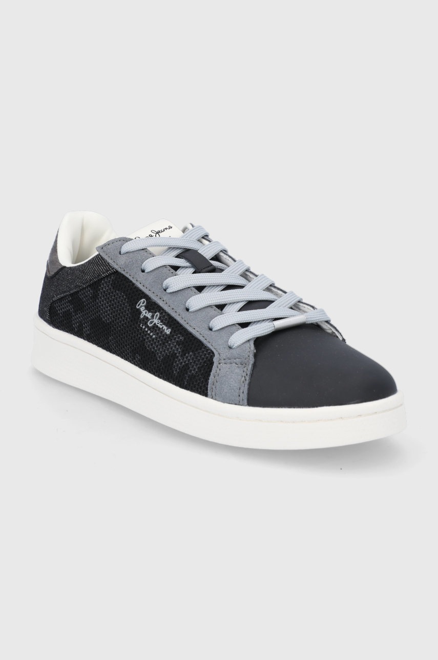 

Ботинки Pepe Jeans Milton Camu цвет чёрный на плоском ходу