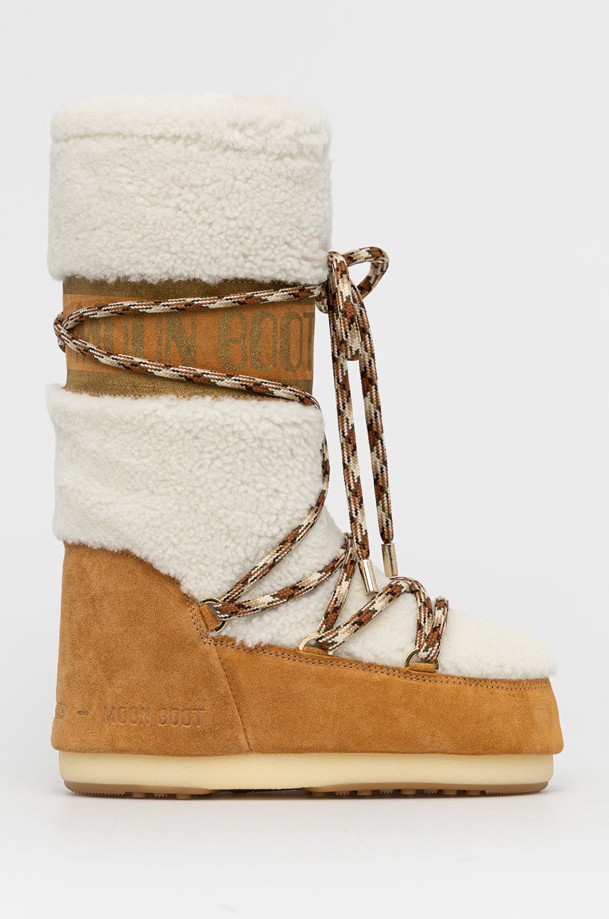 

Moon Boot - Апрески Shearling, Кафяв