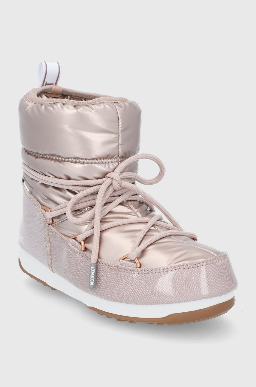 

Зимние сапоги Moon Boot Low Pillow цвет розовый