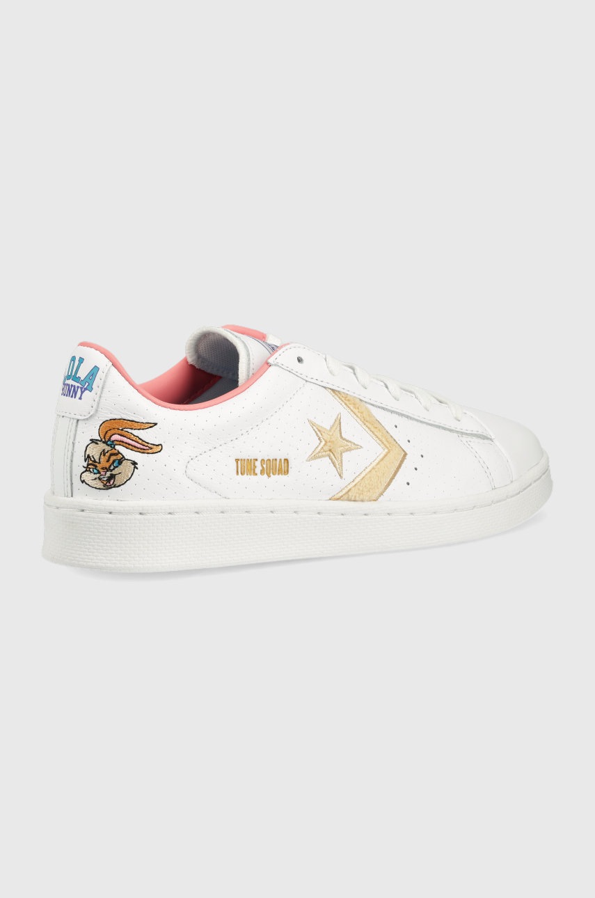 

Кожаные кеды Converse Space Jam женские цвет белый