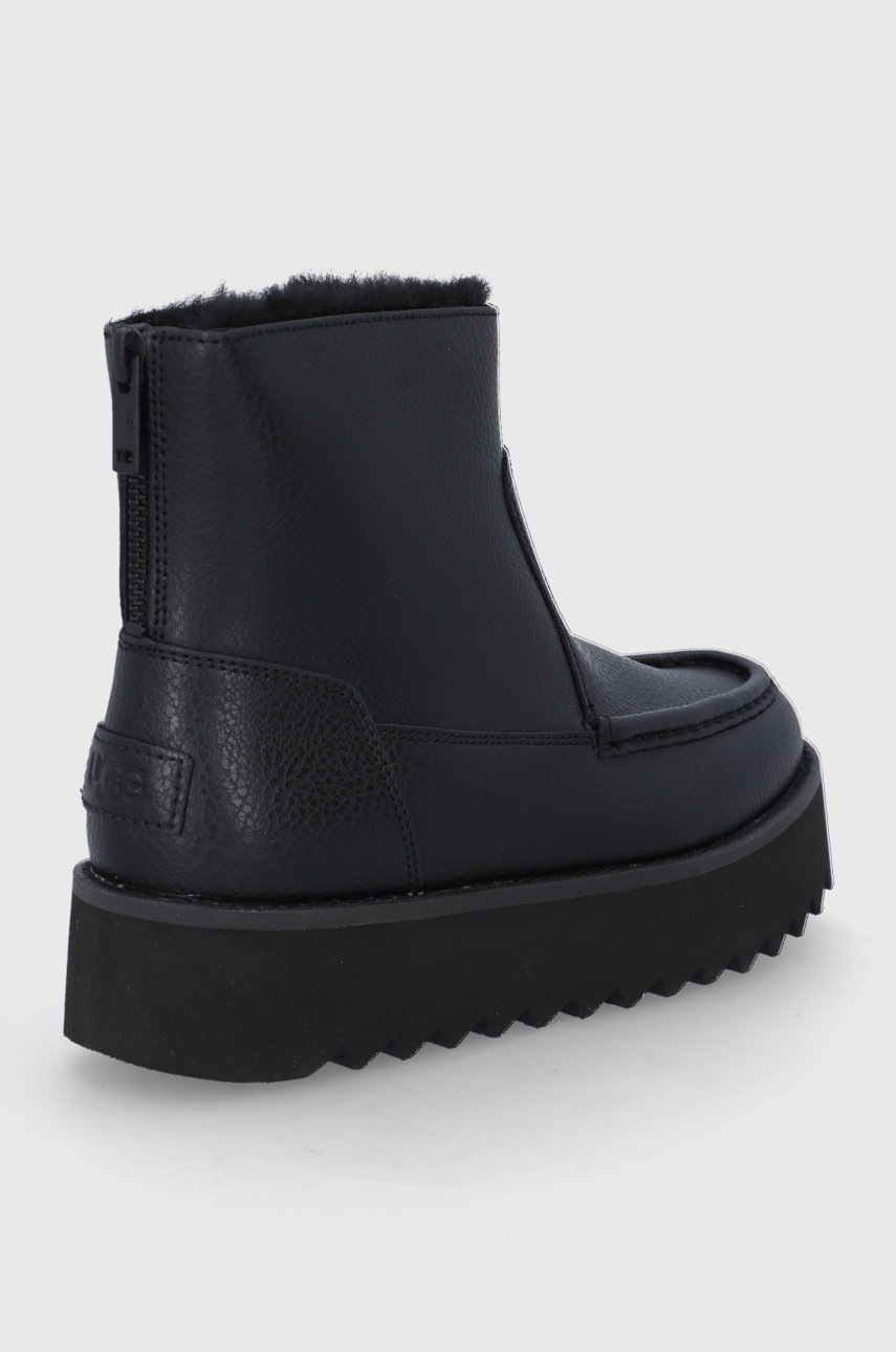

Шкіряні чоботи UGG колір чорний