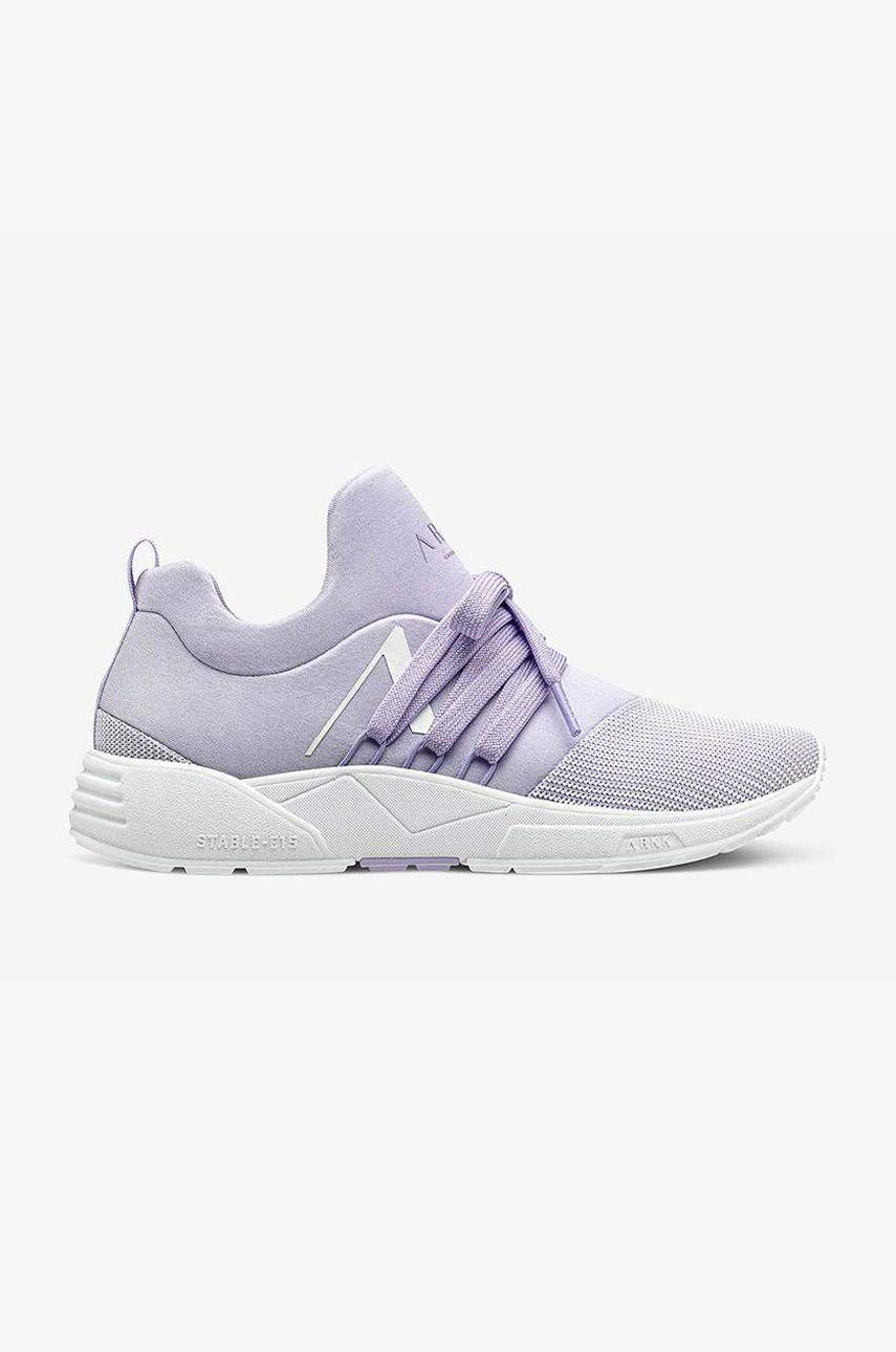 Arkk Copenhagen pantofi culoarea violet, cu toc plat Answear 2023-09-24