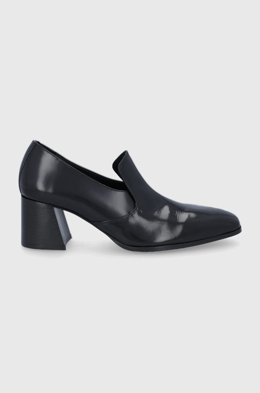 Tiger Of Sweden Pantofi de piele culoarea negru, cu toc drept 2022 ❤️ Pret Super answear imagine noua 2022