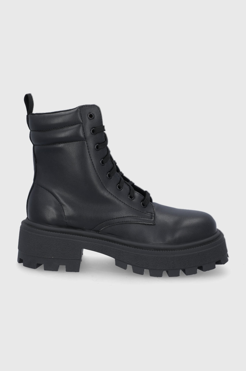 Altercore bocanci david femei, culoarea negru, cu platformă