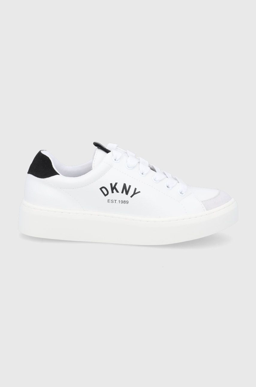 Dkny Pantofi culoarea alb, cu platformă 2022 ❤️ Pret Super answear imagine noua 2022