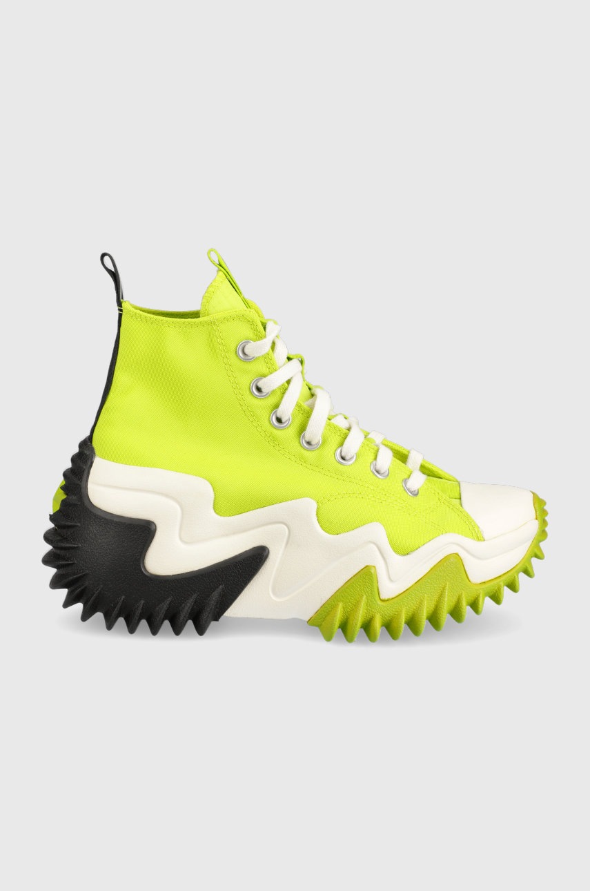 

Високи кецове Converse дамски в зелено, Зелен