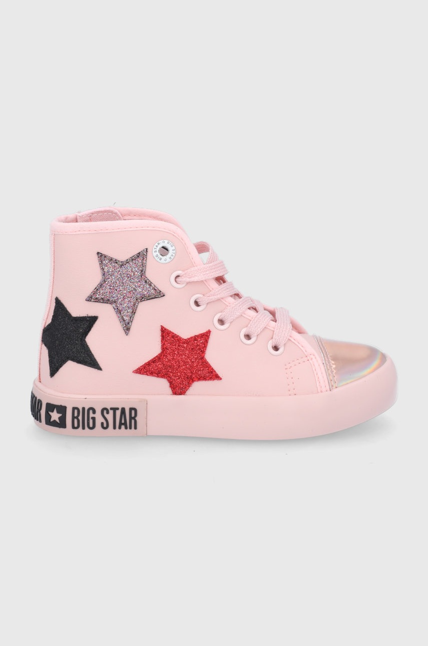 Big Star Big Star Trampki dziecięce kolor różowy