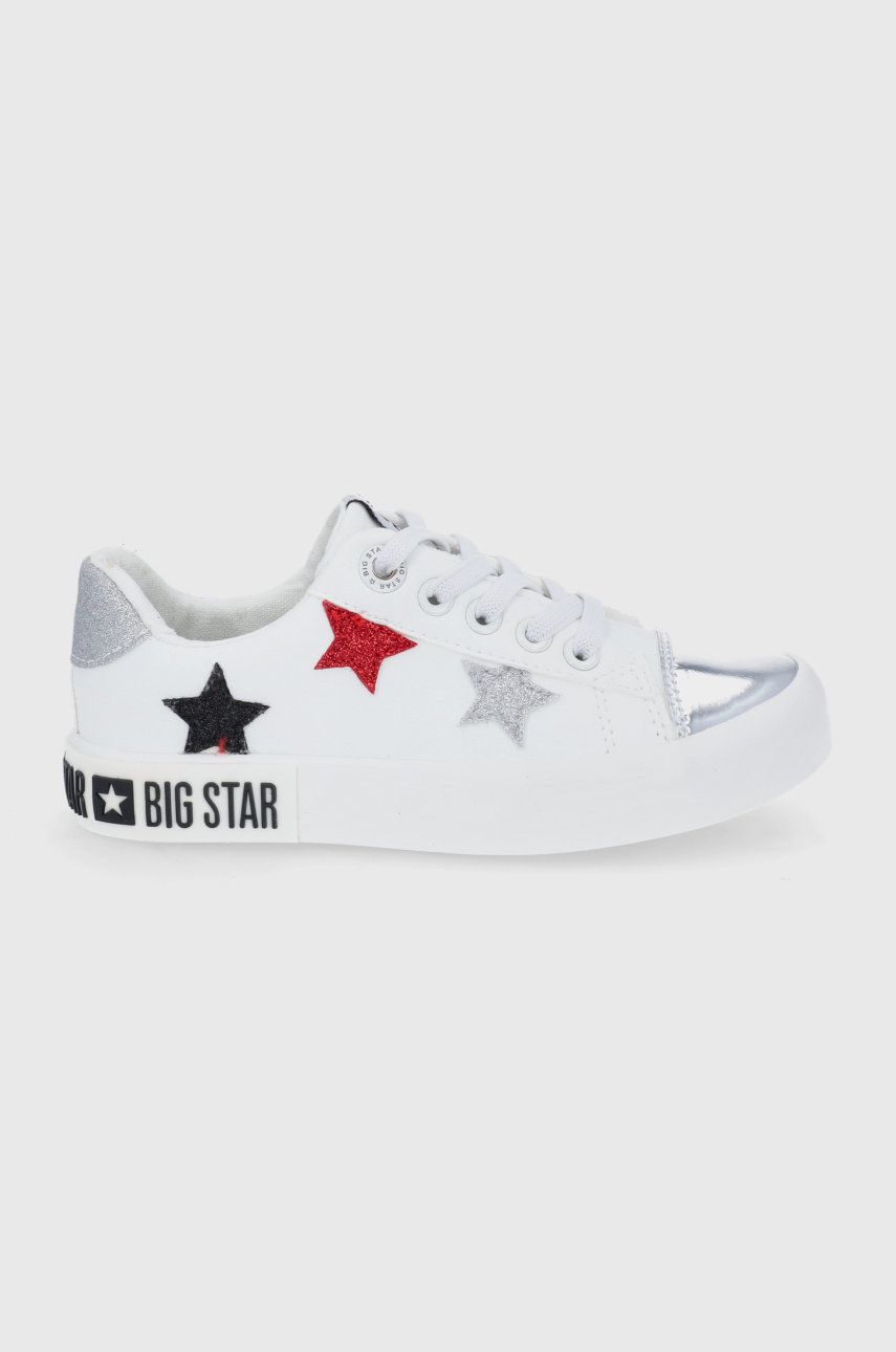Detské tenisky Big Star biela farba