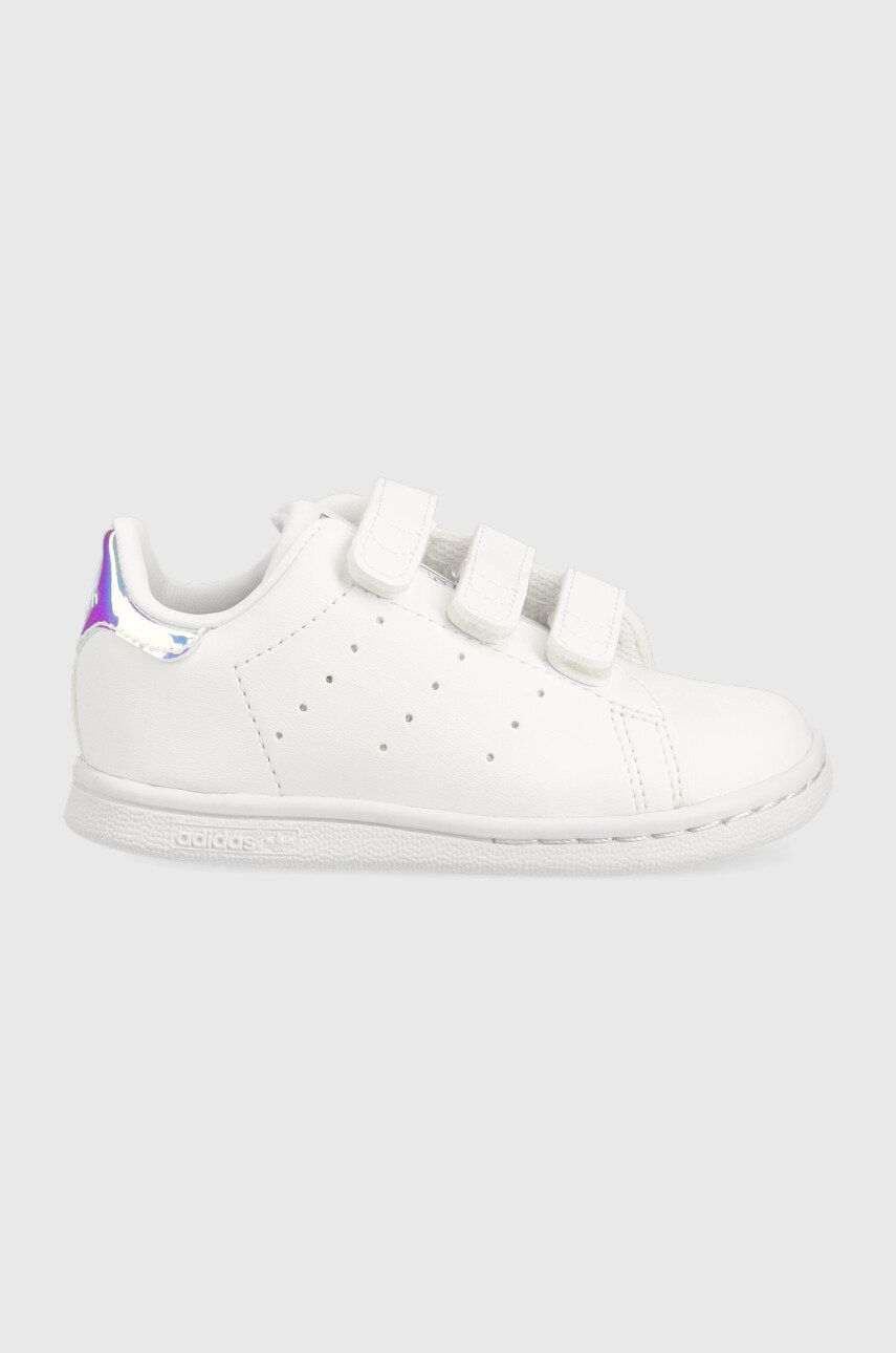 Levně Dětské boty adidas Originals FX7537 bílá barva