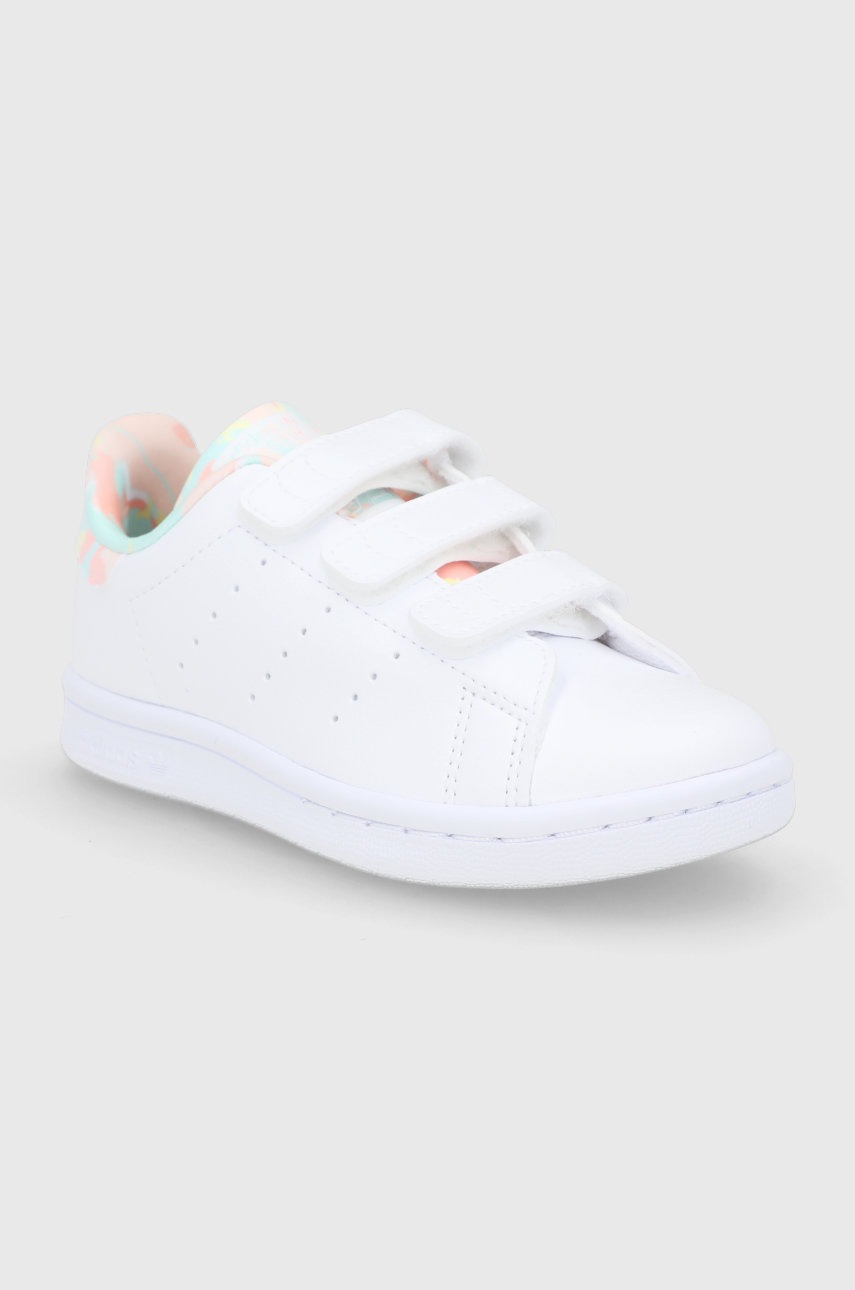 

Детские ботинки adidas Originals цвет белый