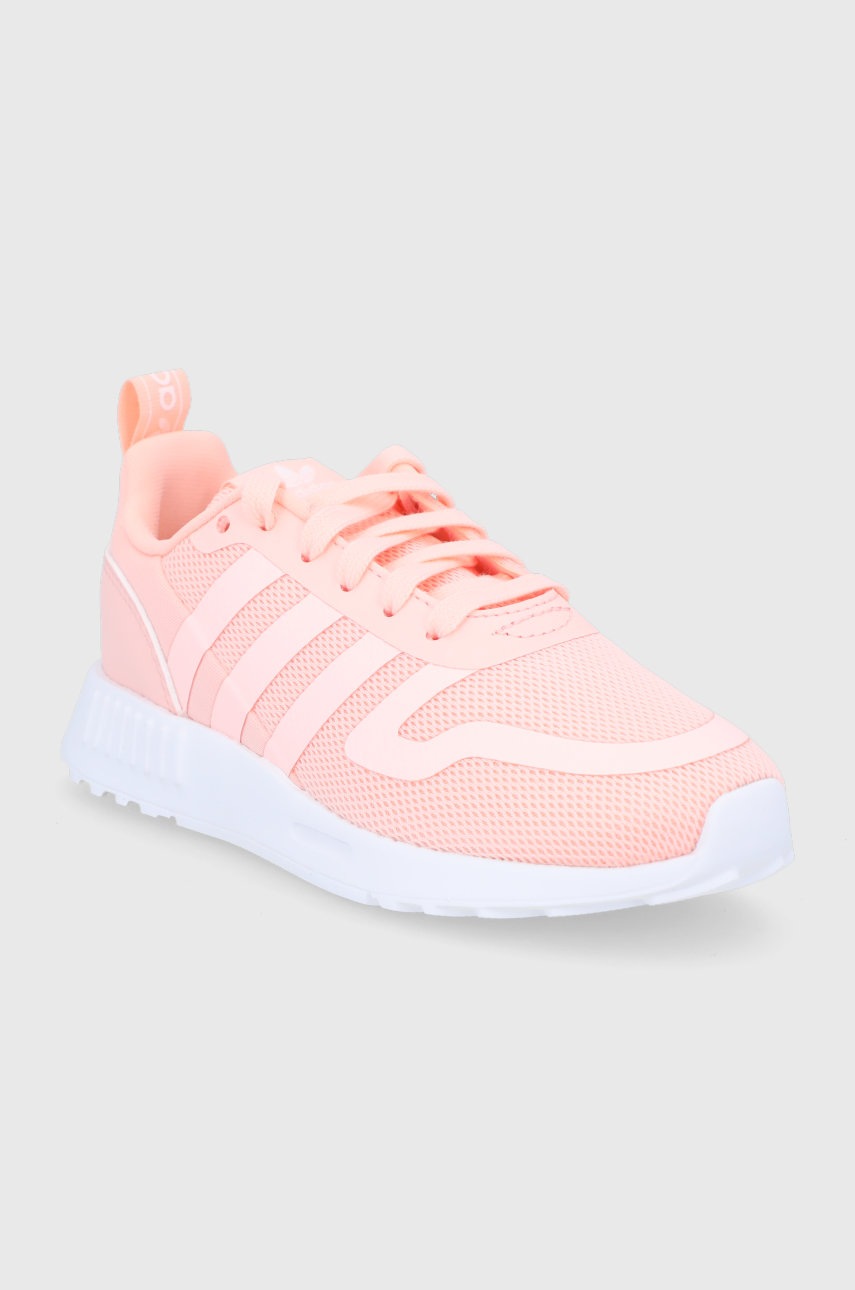 

Дитячі черевики adidas Originals колір рожевий