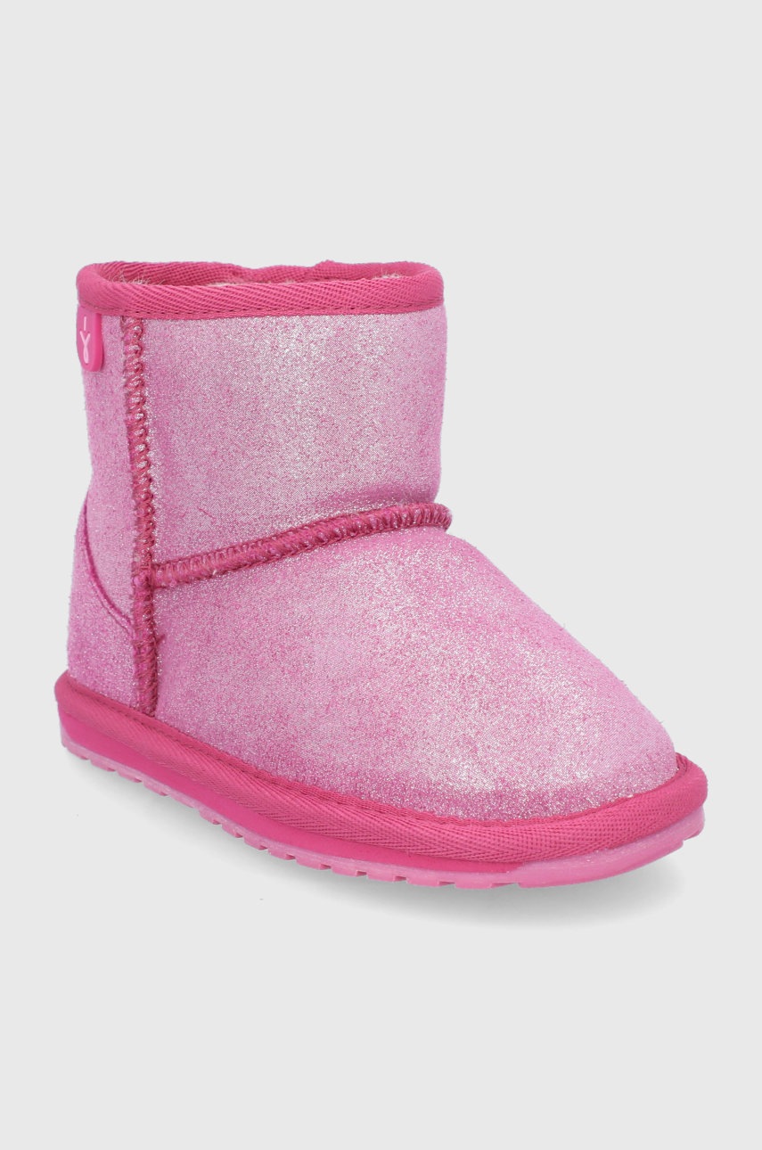 

Зимняя обувь Emu Australia Wallaby Mini Metallic цвет фиолетовый
