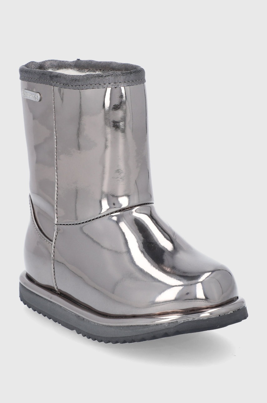 

Детские сапоги Emu Australia K12605.Dark.Silve цвет серебрянный