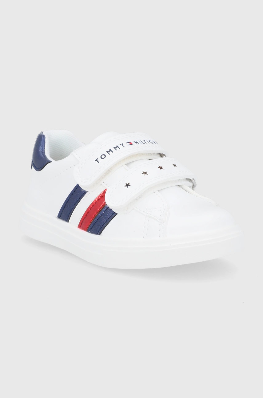 

Дитячі черевики Tommy Hilfiger колір білий