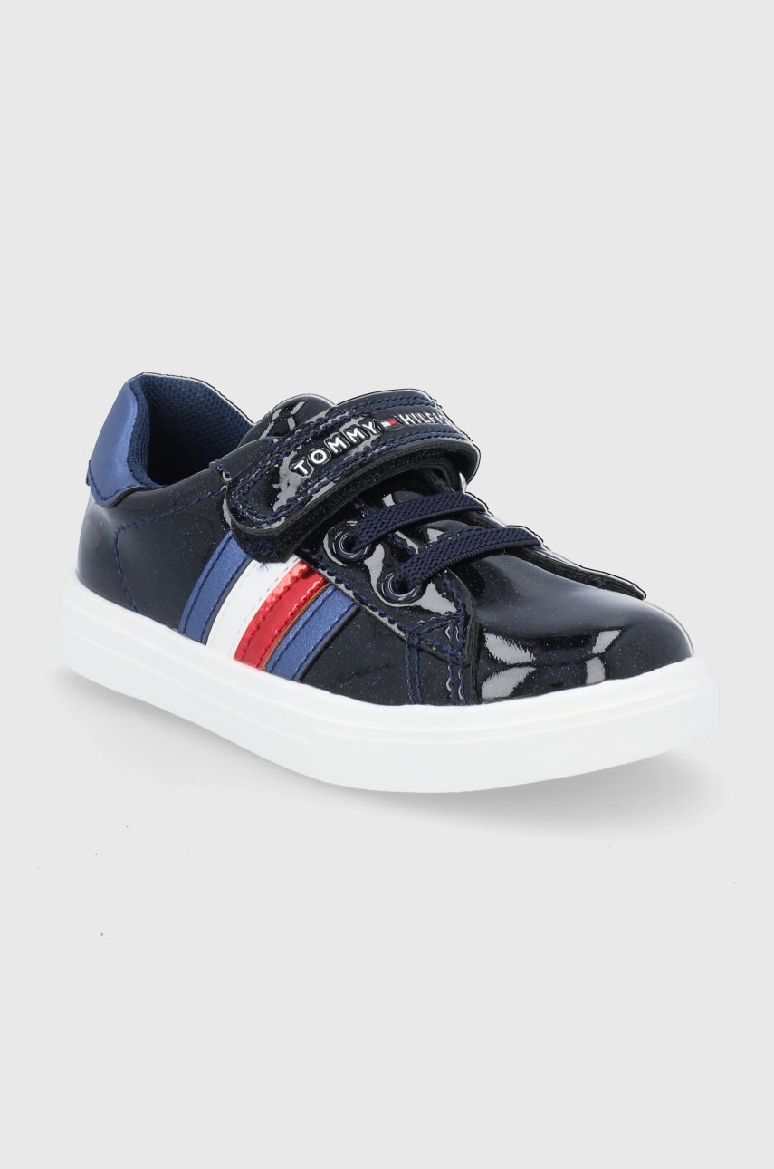 

Дитячі черевики Tommy Hilfiger колір синій