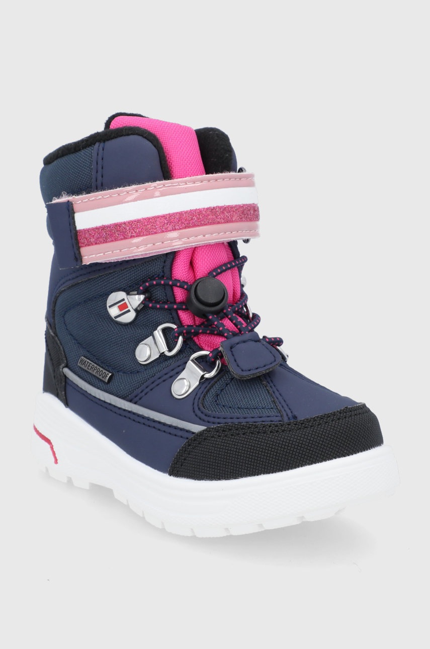 

Детские сапоги Tommy Hilfiger цвет синий