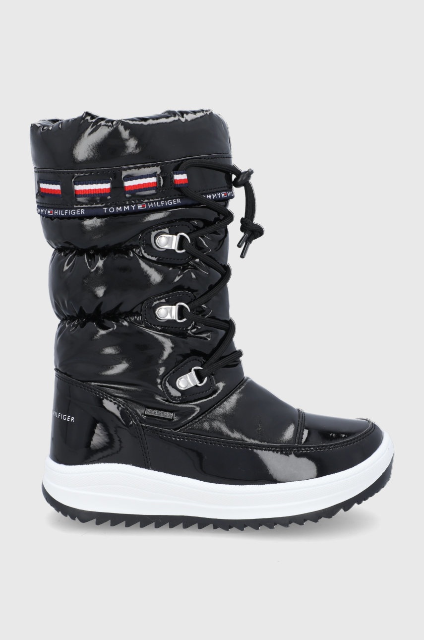 

Детски апрески Tommy Hilfiger в черно, Черен