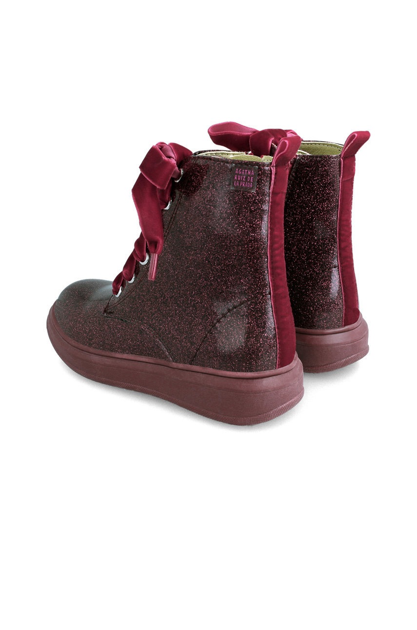 

Детские ботинки Agatha Ruiz de la Prada цвет бордовый