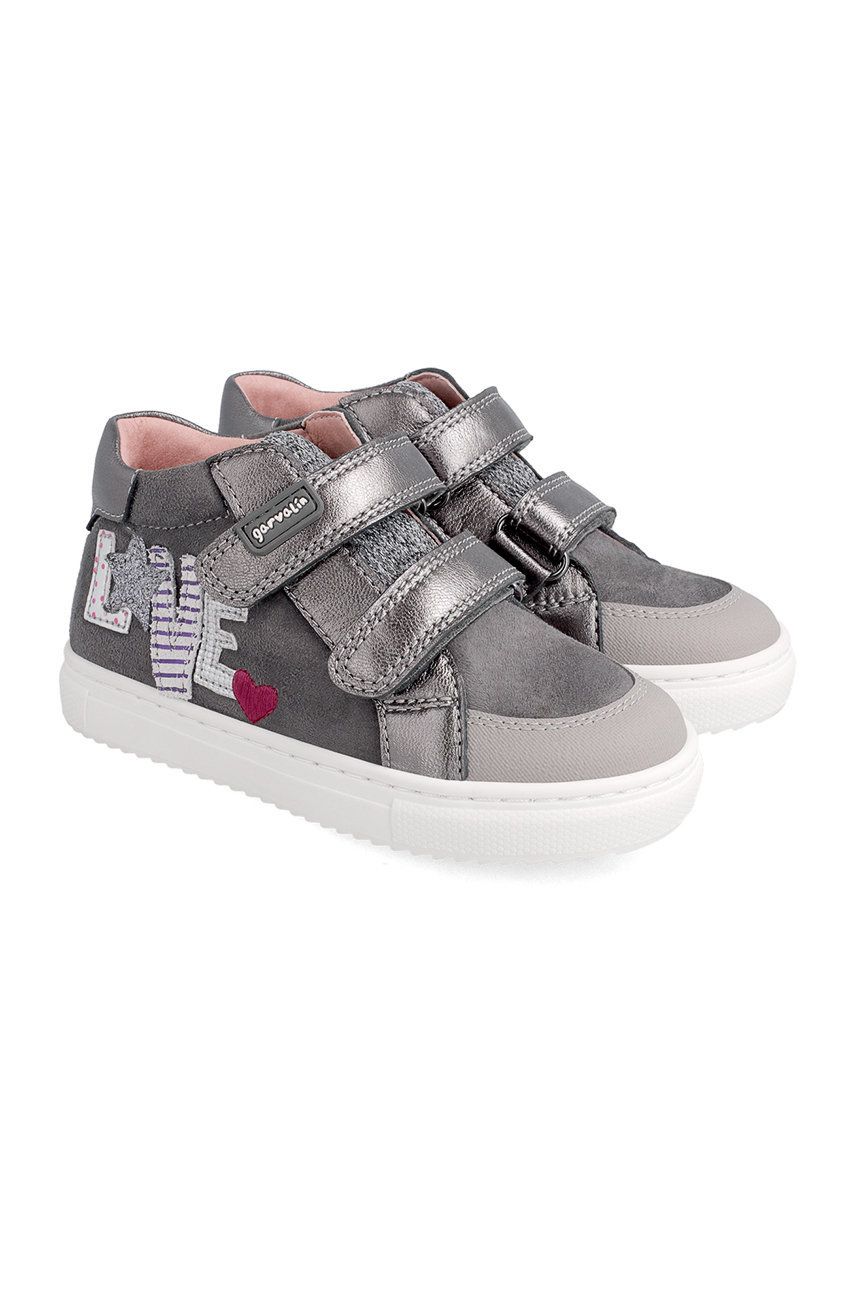 Garvalin Pantofi copii culoarea argintiu 2023 ❤️ Pret Super answear imagine noua 2022