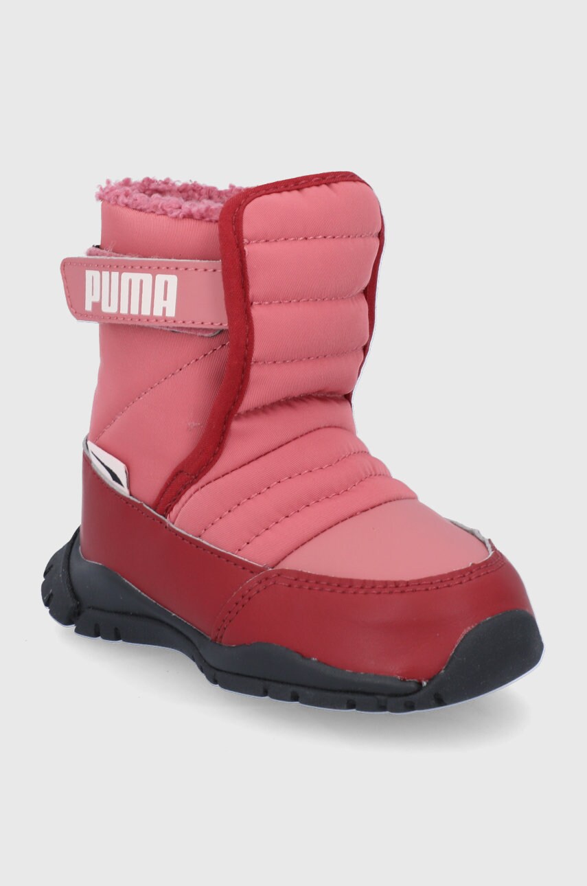 

Детские сапоги Puma цвет розовый