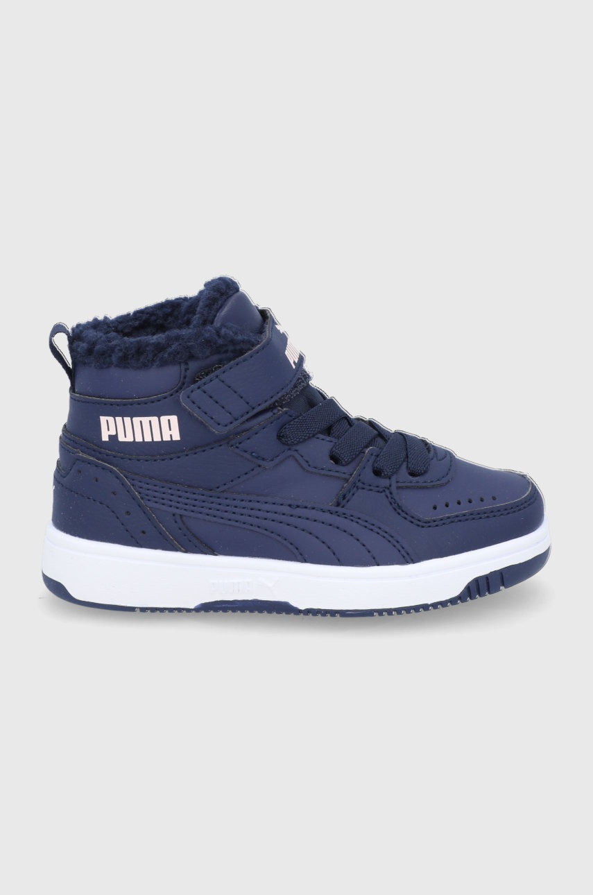 

Puma - Детски обувки Rebound Joy Fur, Тъмносин