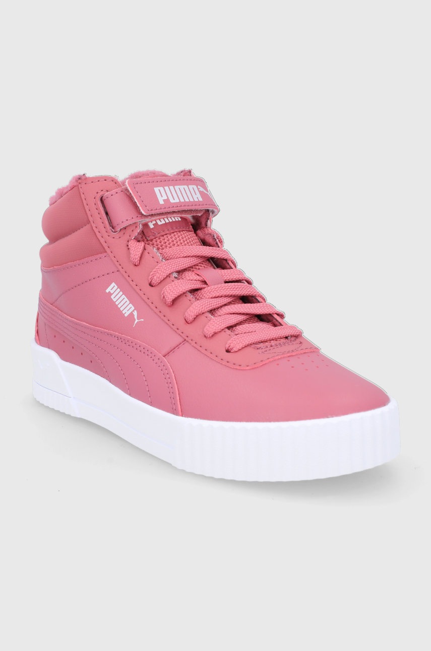 

Дитячі черевики Puma 309683 колір рожевий