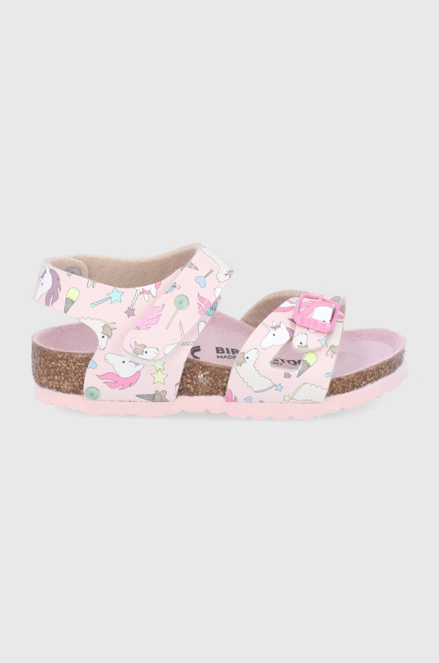 Birkenstock sandale copii colorado culoarea roz