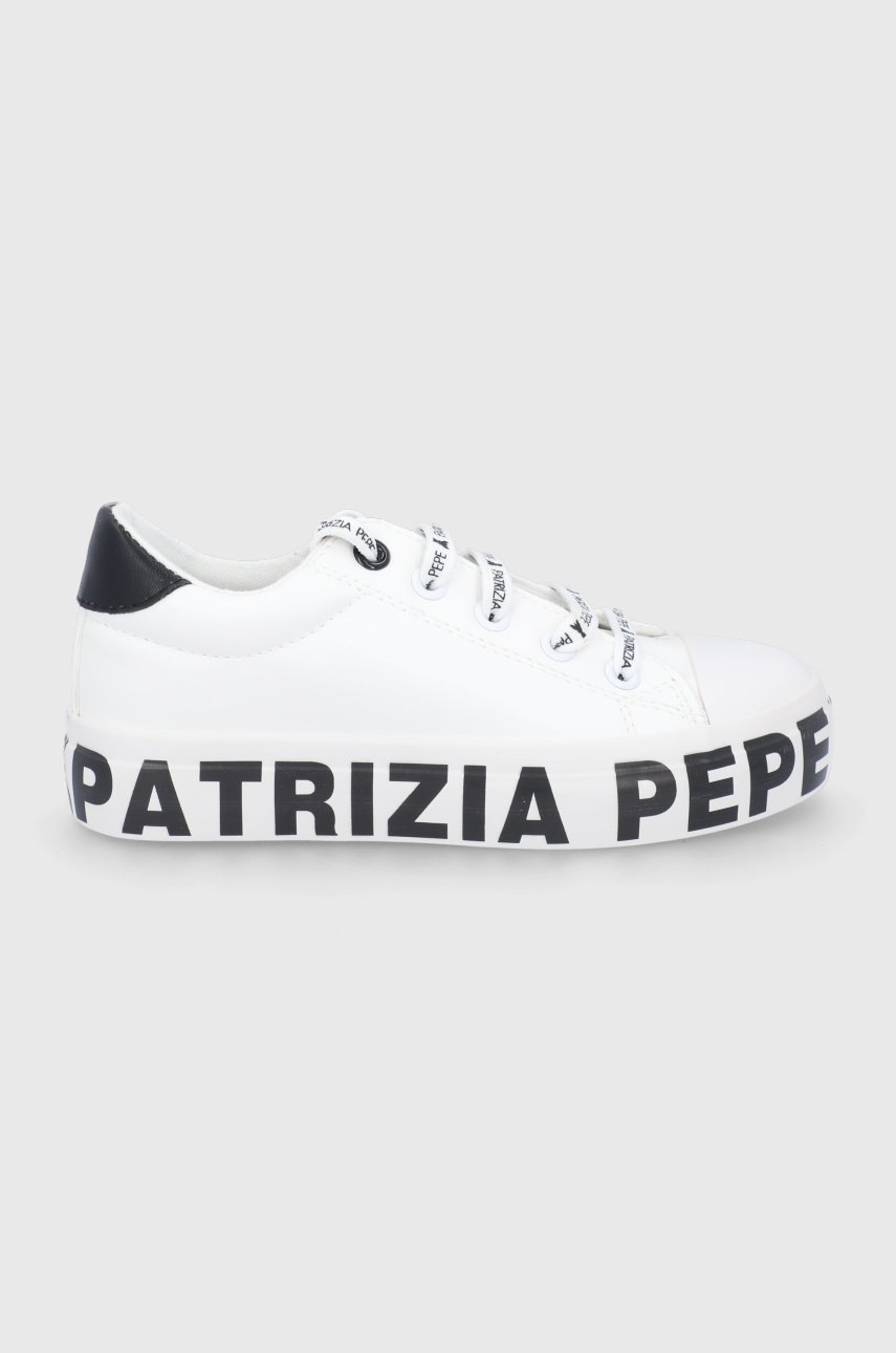 

Детски високи кецове Patrizia Pepe в бяло, Бял