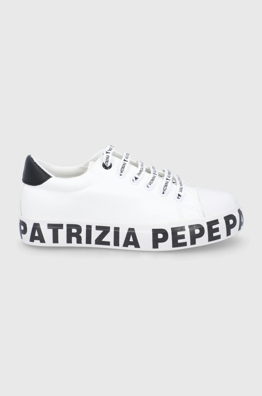 

Детски ниски кецове Patrizia Pepe в бяло, Бял