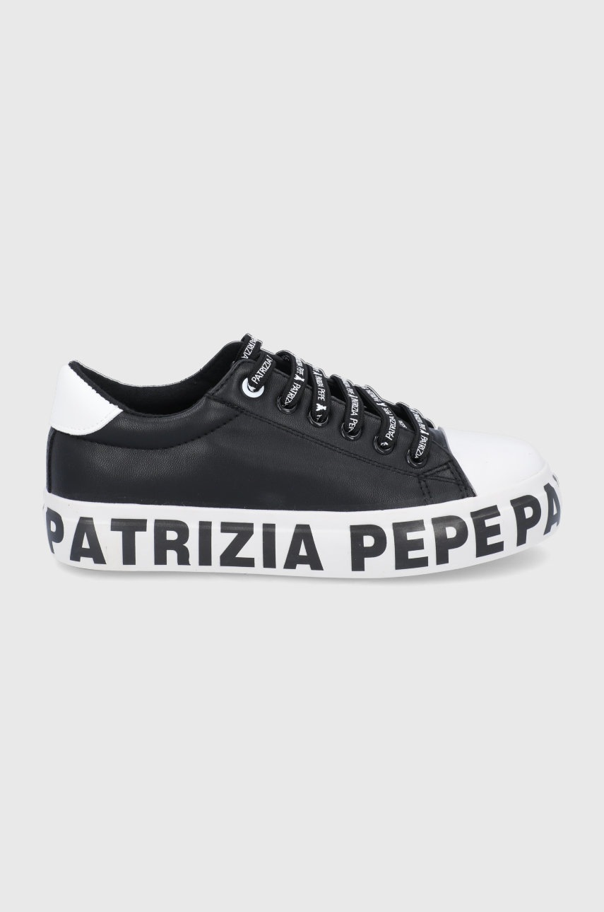 

Детски ниски кецове Patrizia Pepe в черно, Черен