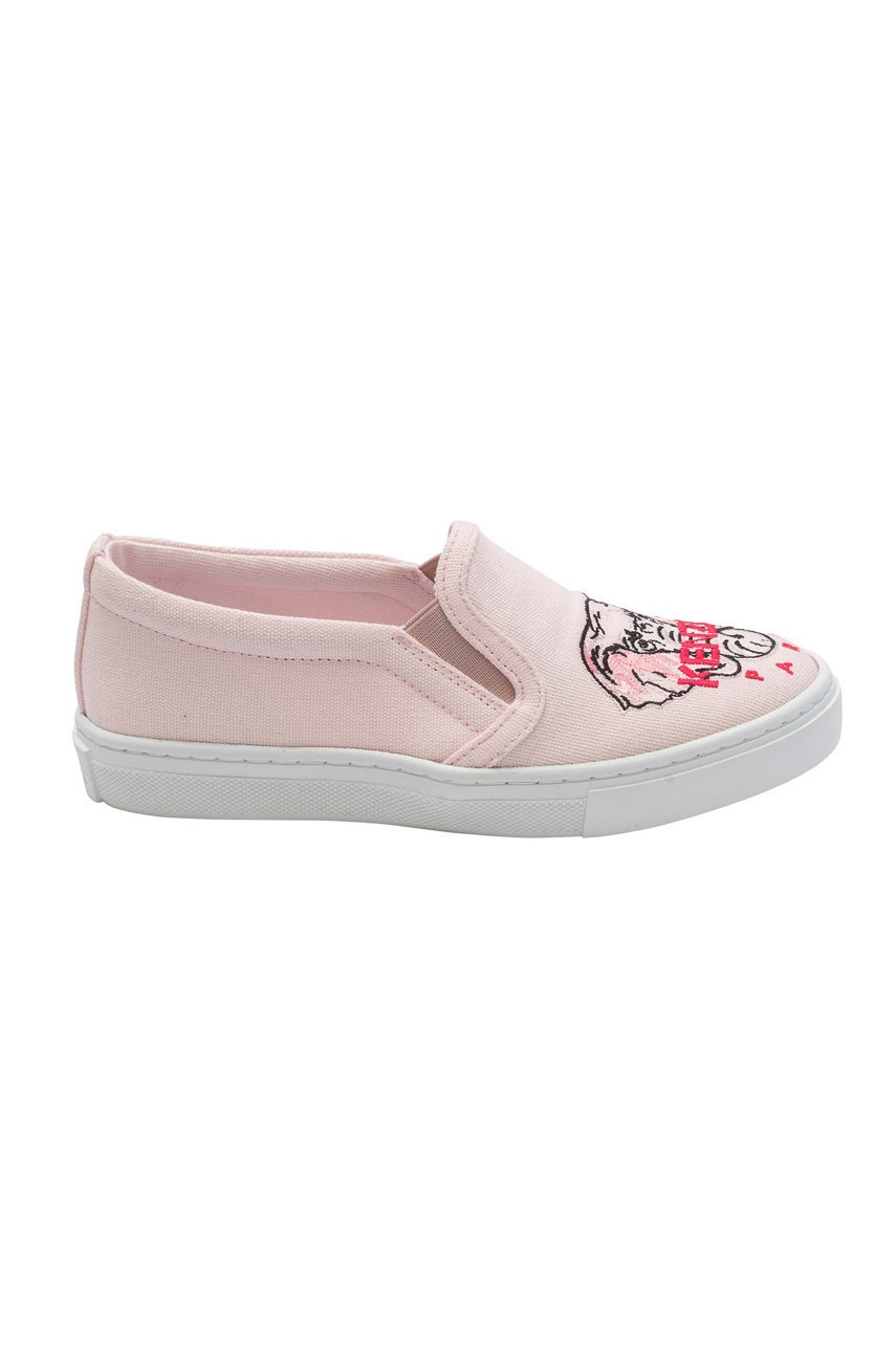 

Детские кеды Kenzo Kids цвет розовый