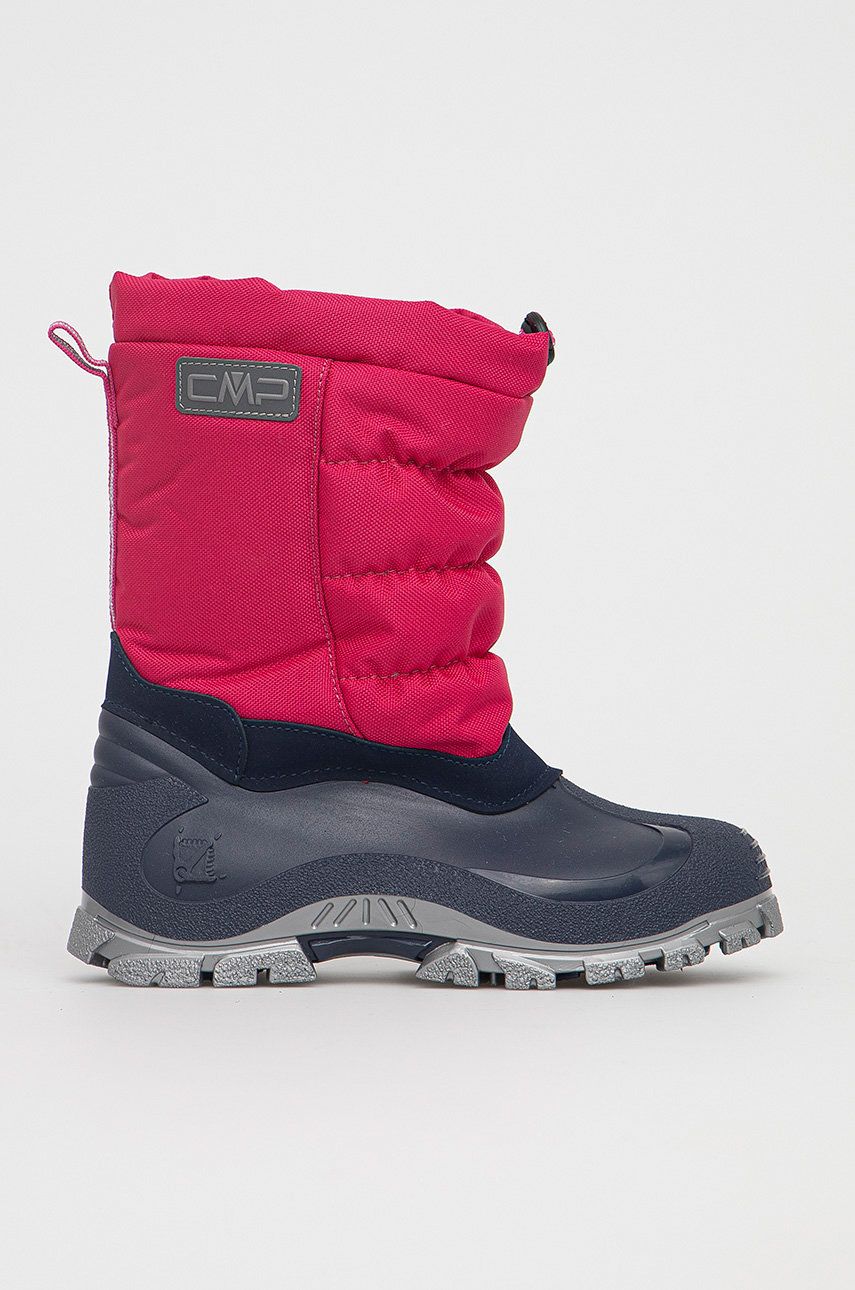 CMP cizme de iarna copii KIDS HANKI 2.0 SNOW BOOTS culoarea roz