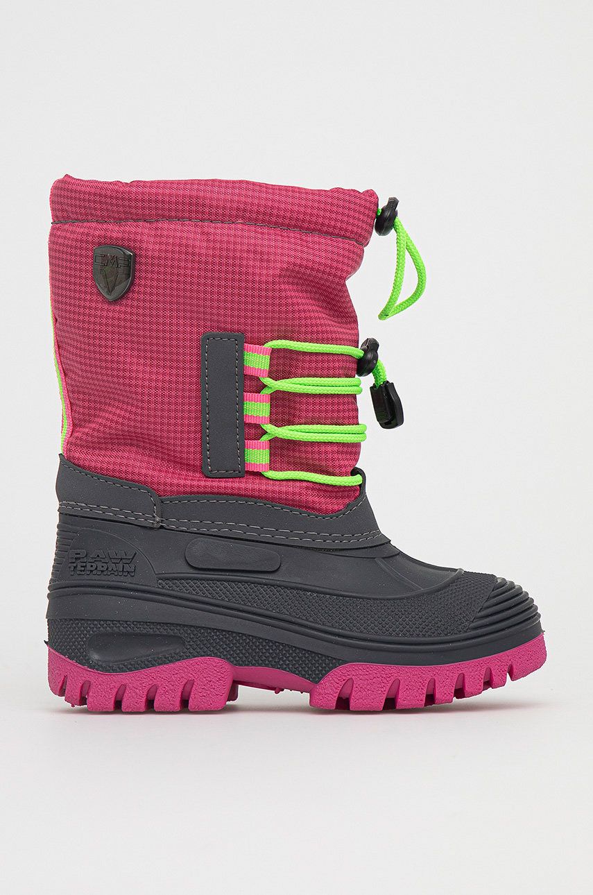 Дитячі чоботи CMP KIDS AHTO WP SNOW BOOTS колір рожевий